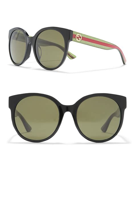 56mm round sunglasses gucci.